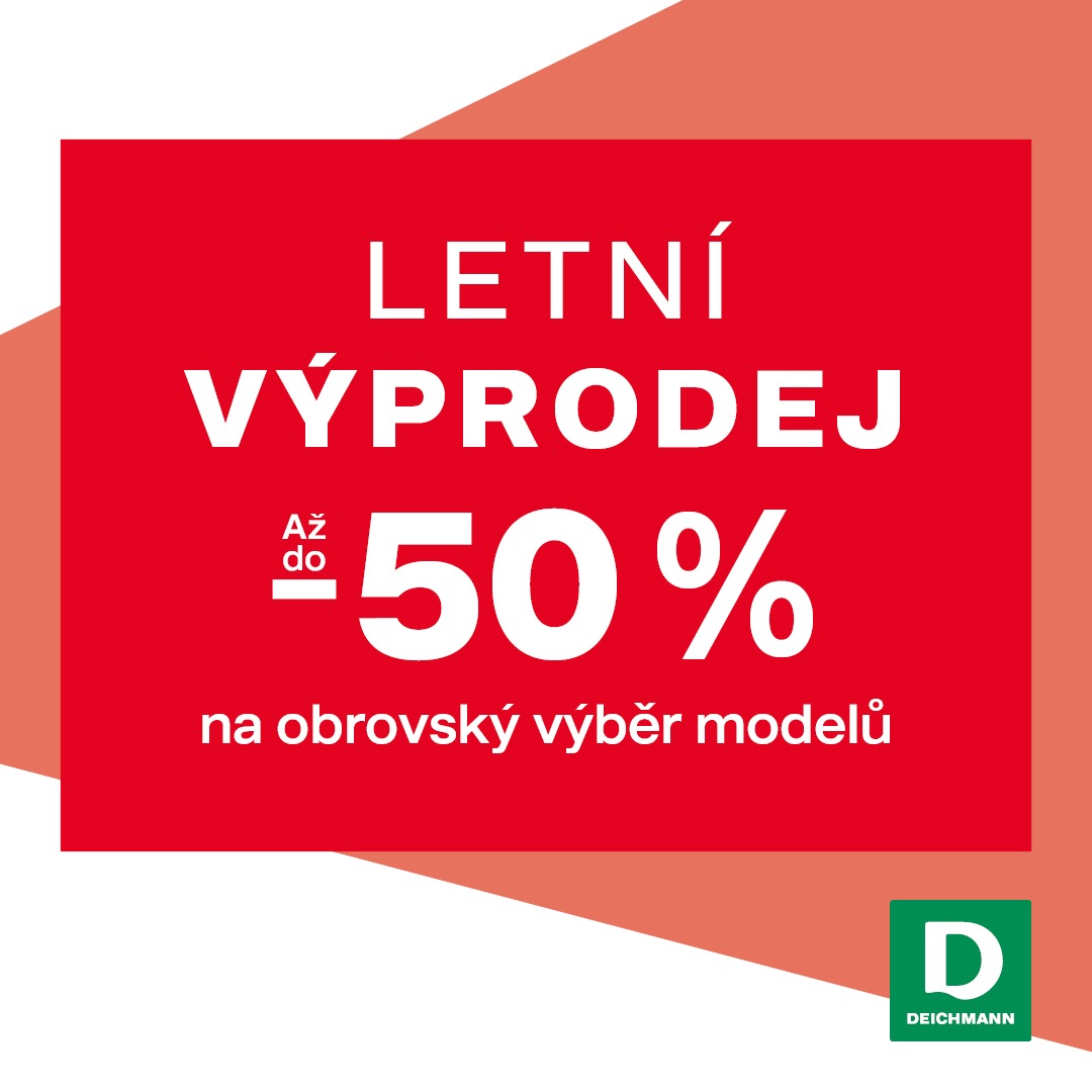 Výprodej v Deichmann je tady