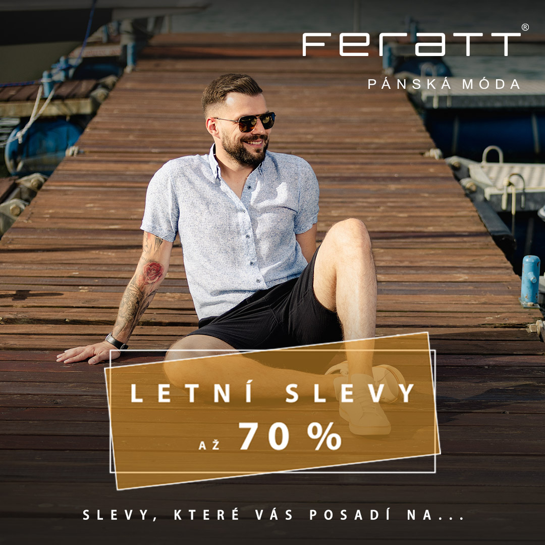 Letní slevy až 70 %