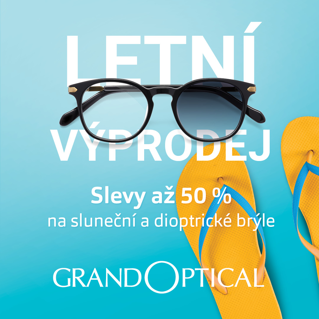 Letní výprodej v GrandOptical