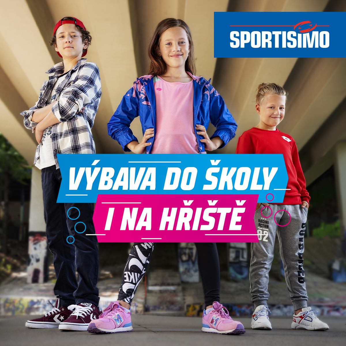 Výbava do školy i na hřiště