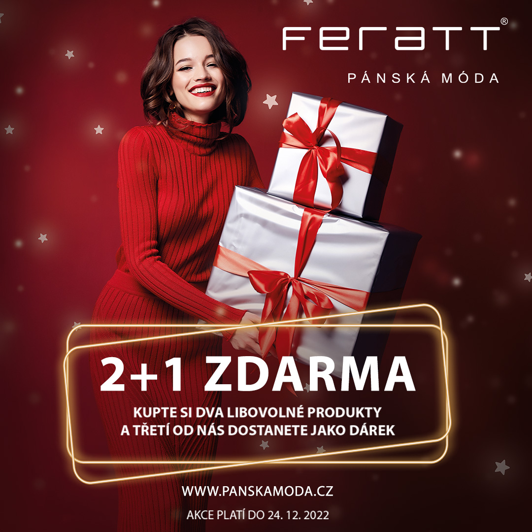 Akce 2+1 ve Feratt Fashion je zpět