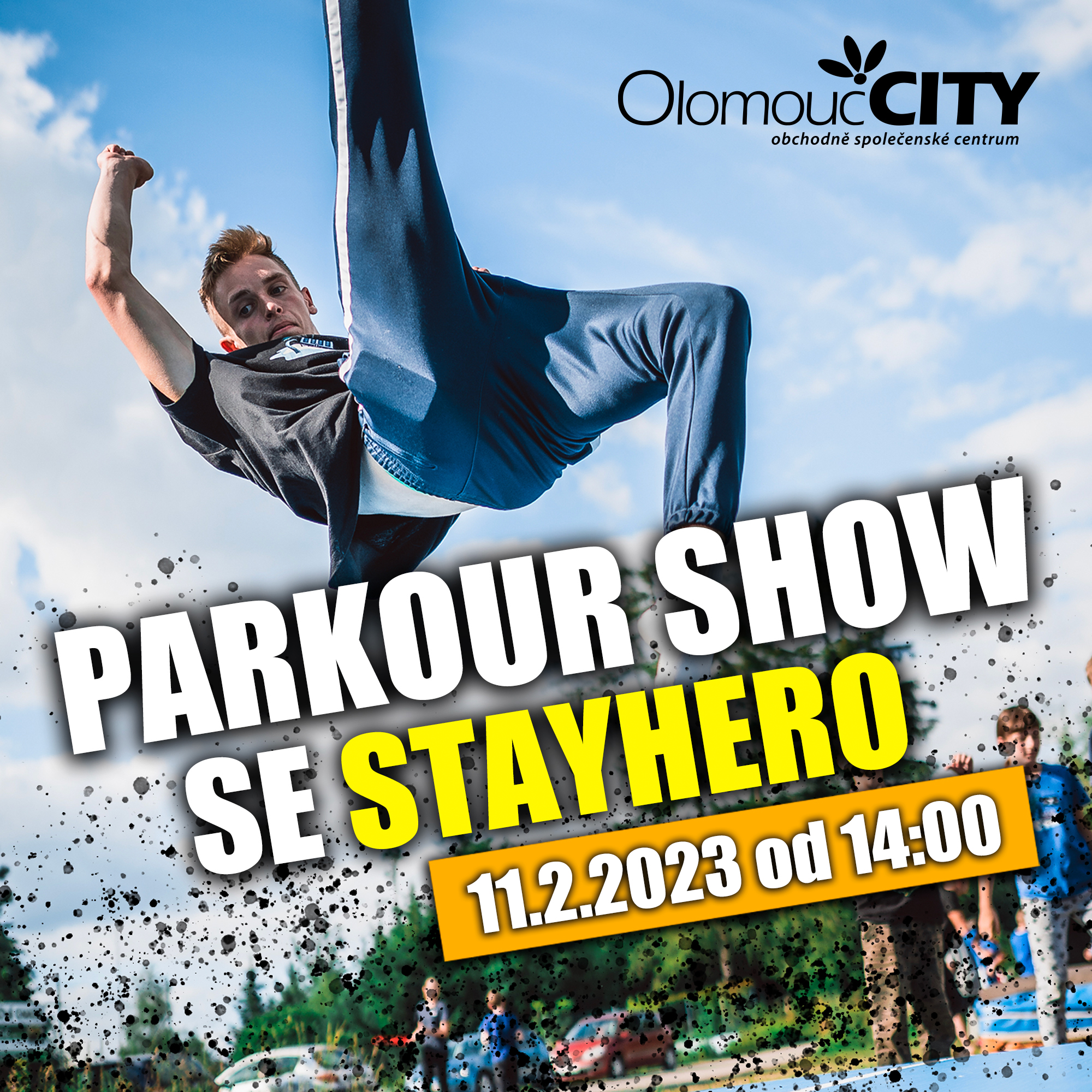 "Parkour show" se skupinou STAYHERO