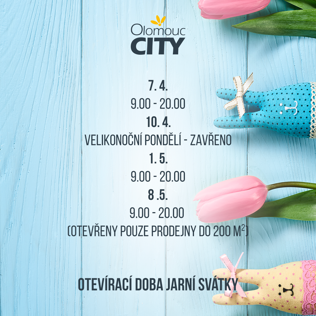 Otevírací doba jarní svátky