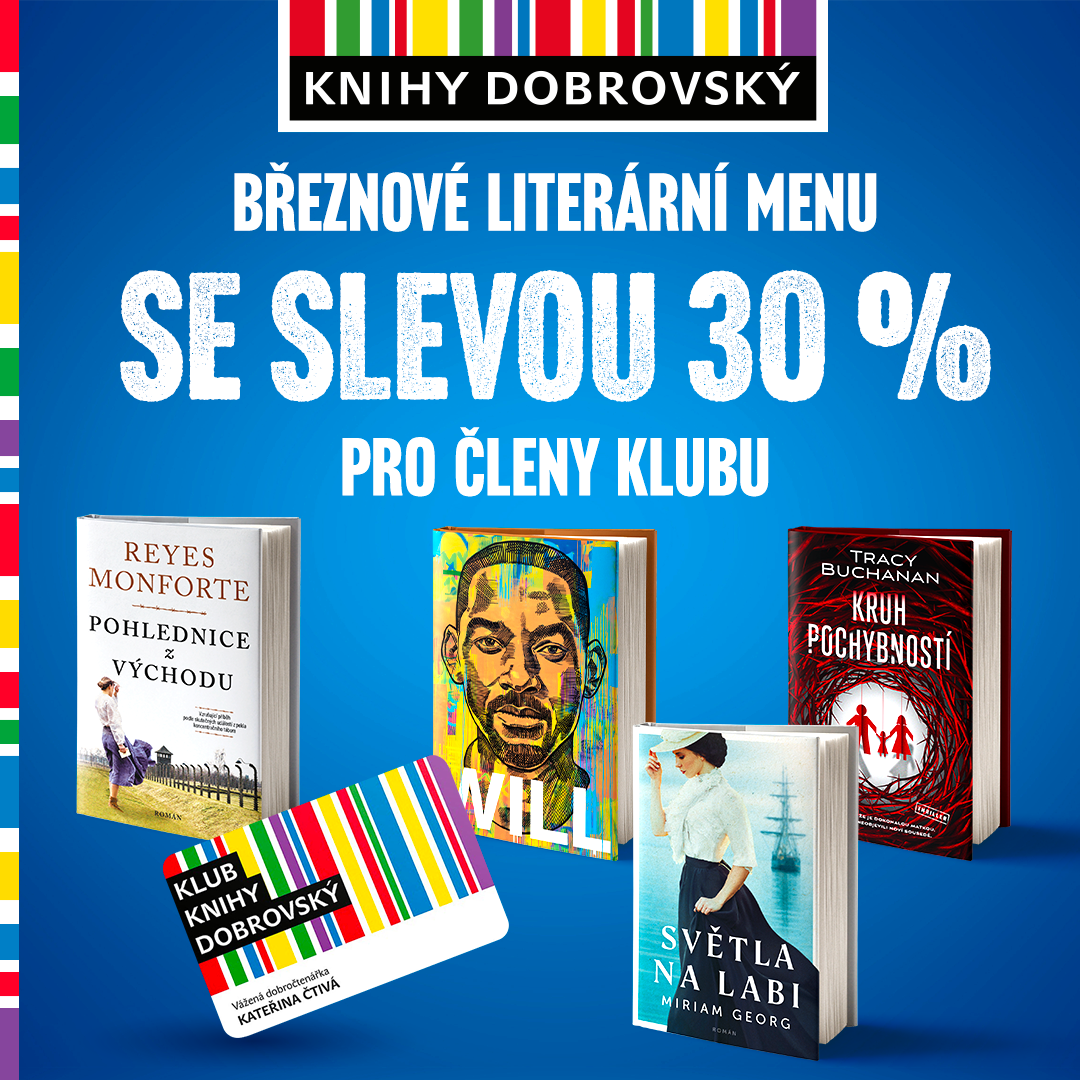 Březnové literární menu v Knihy Dobrovský