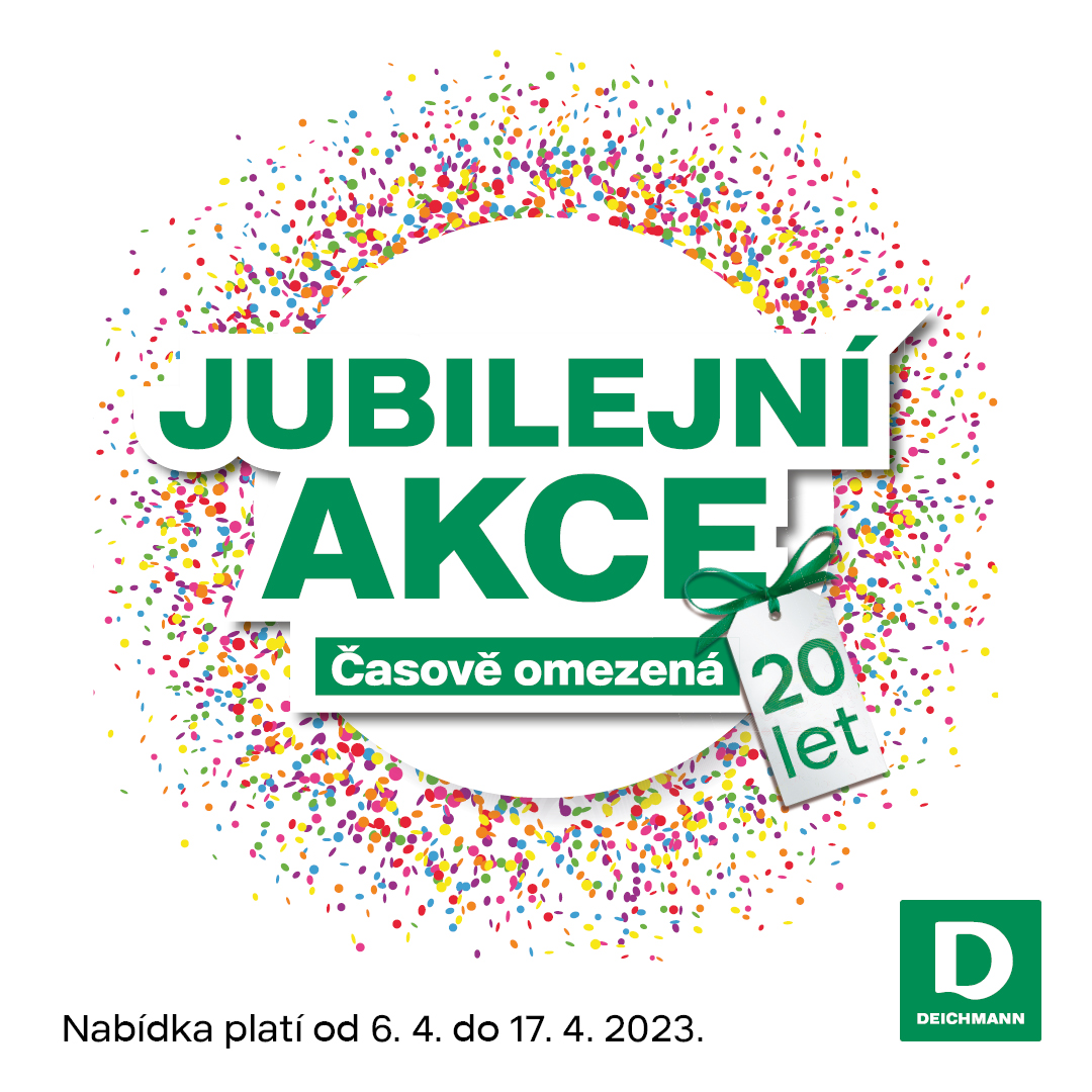 Jubilejní akce v Deichmann