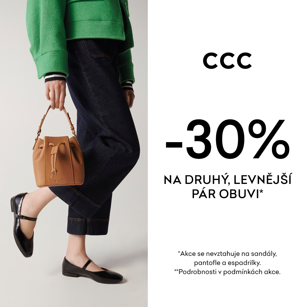 Více za méně v prodejně CCC 