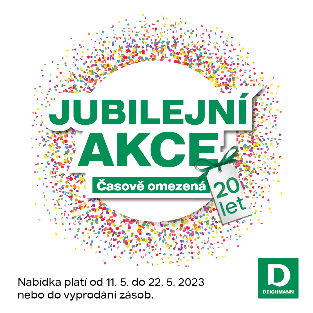 Jubilejní akce v Deichmann