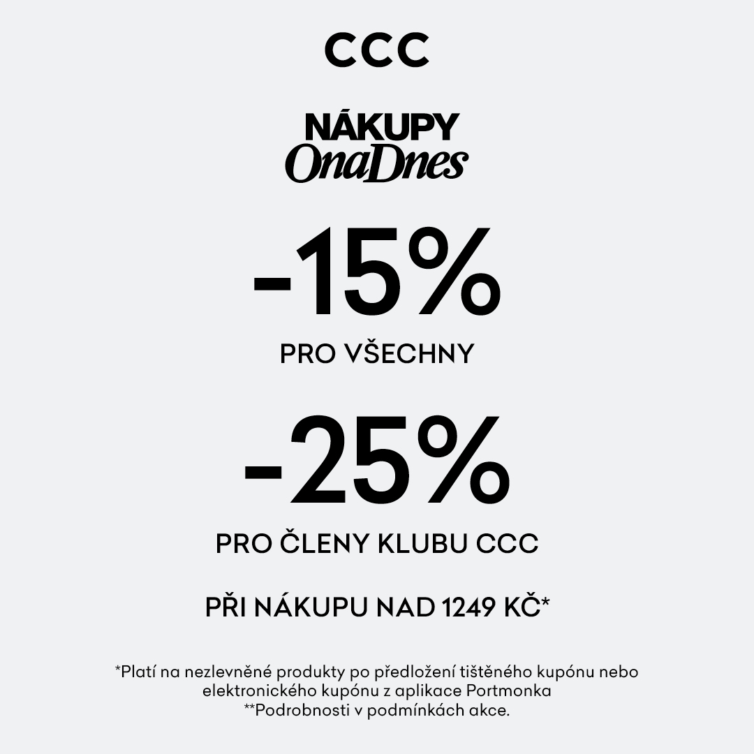 Nákupy Ona Dnes v CCC!