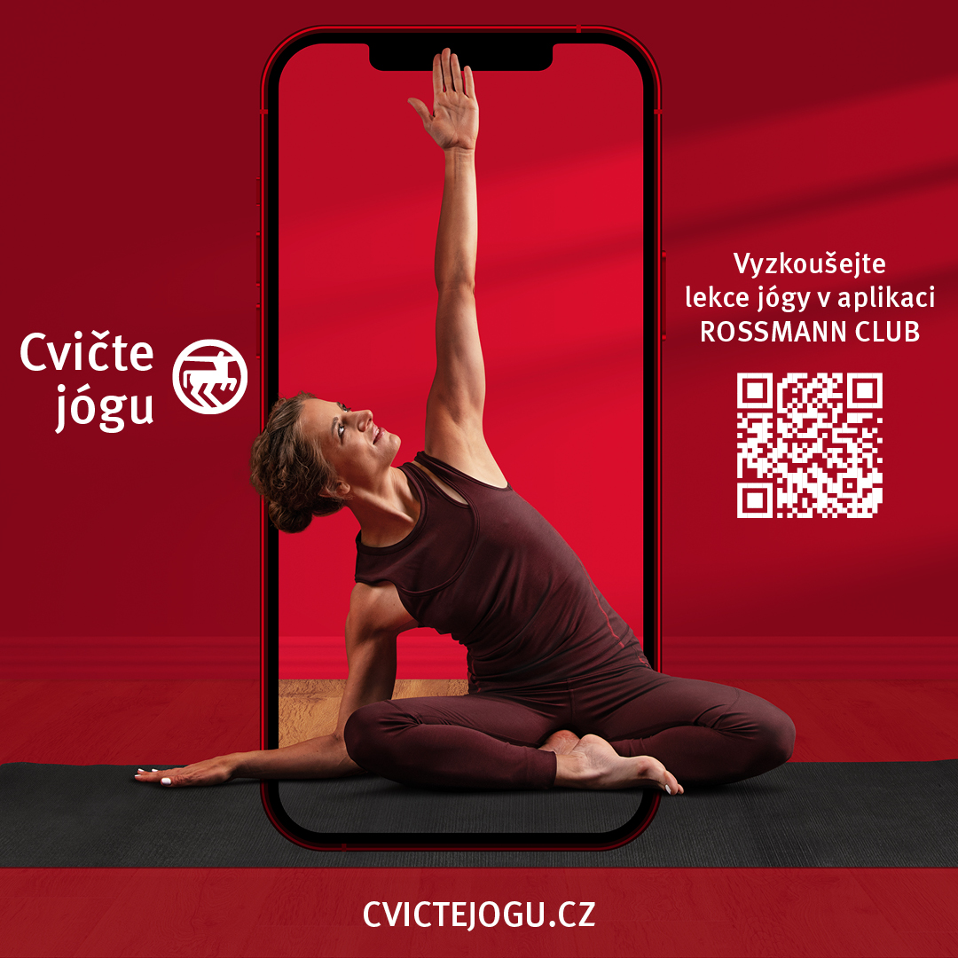 Cvičte jógu s aplikací ROSSMANN CLUB!