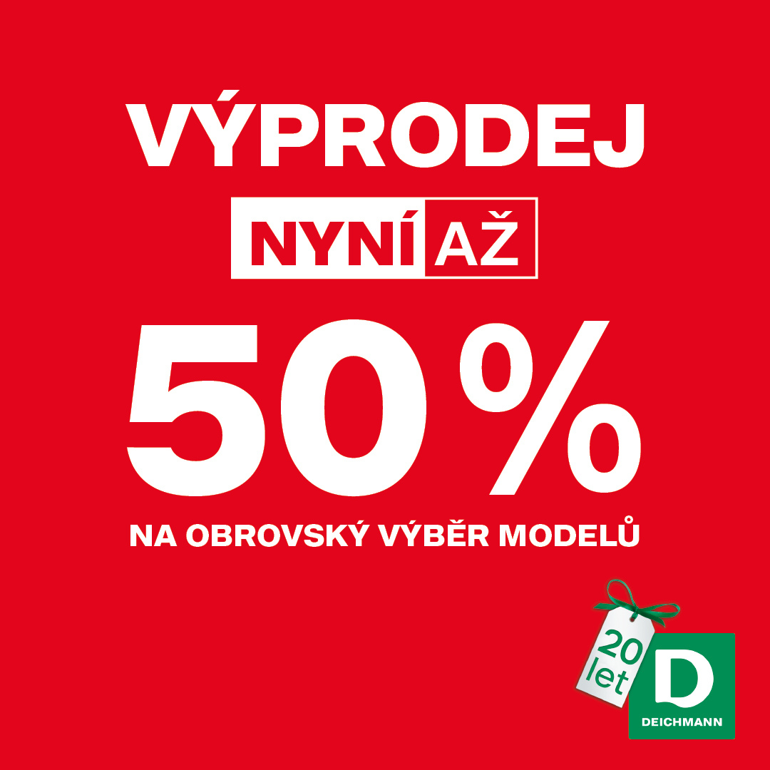 Výprodej u Deichmanna