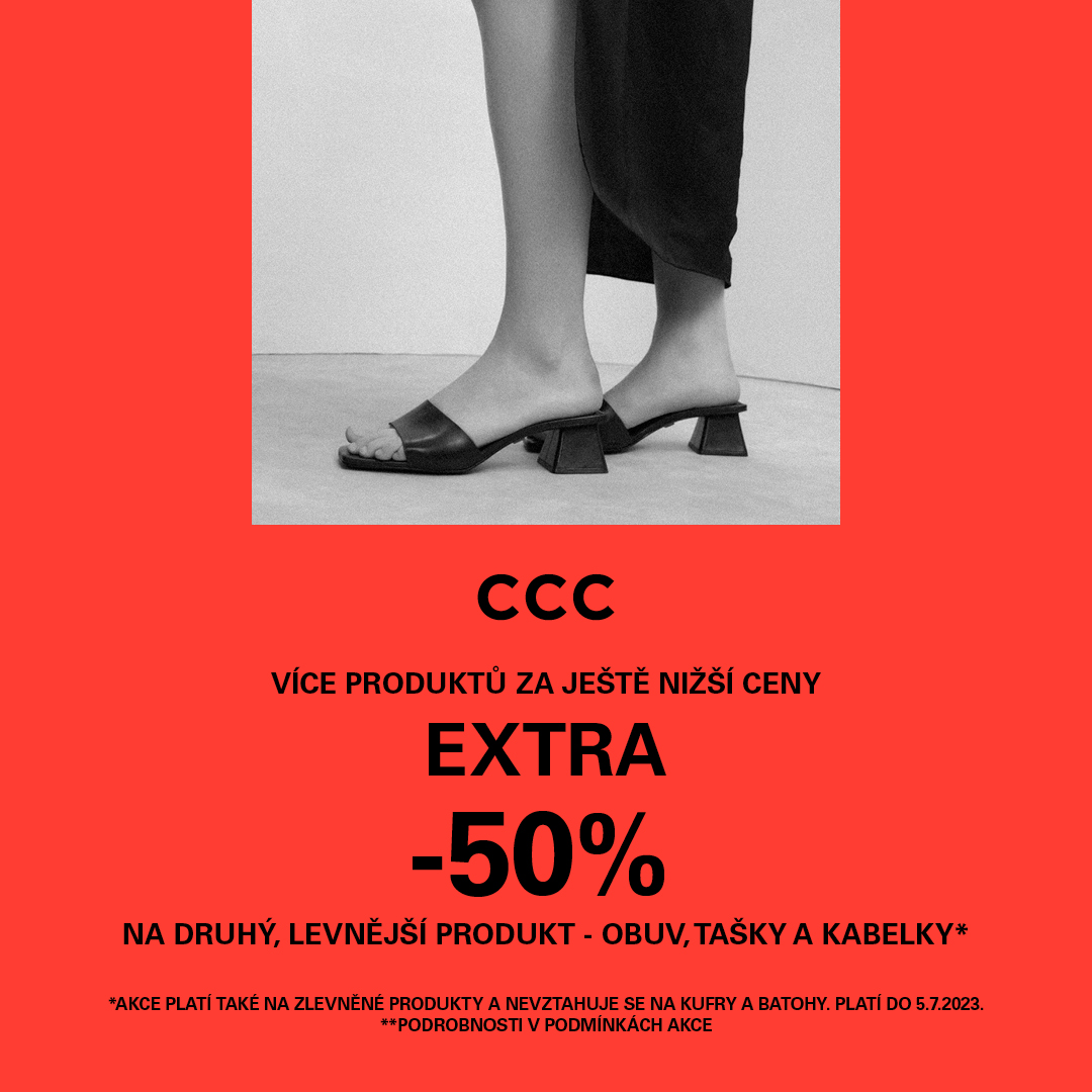 Letní VÝPRODEJ v CCC