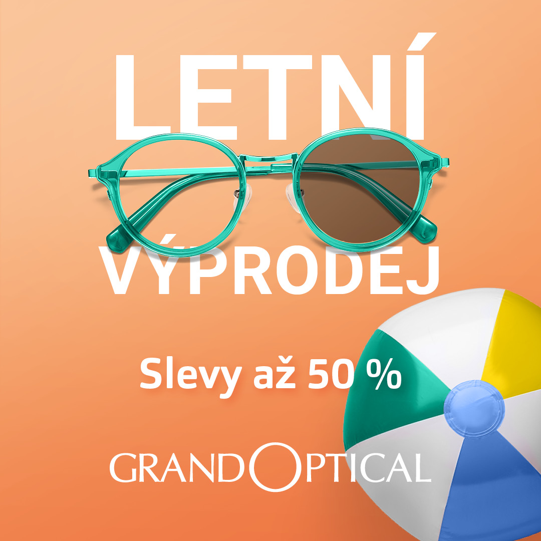 Letní výprodej v GrandOptical!