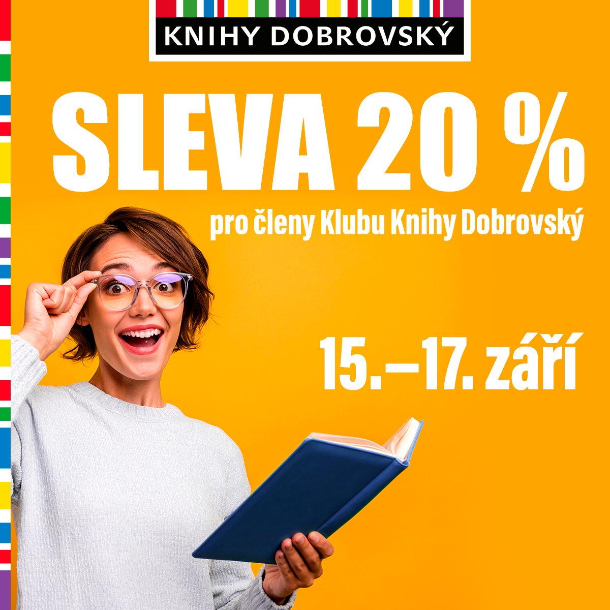 Slevy pro členy klubu Knihy Dobrovský