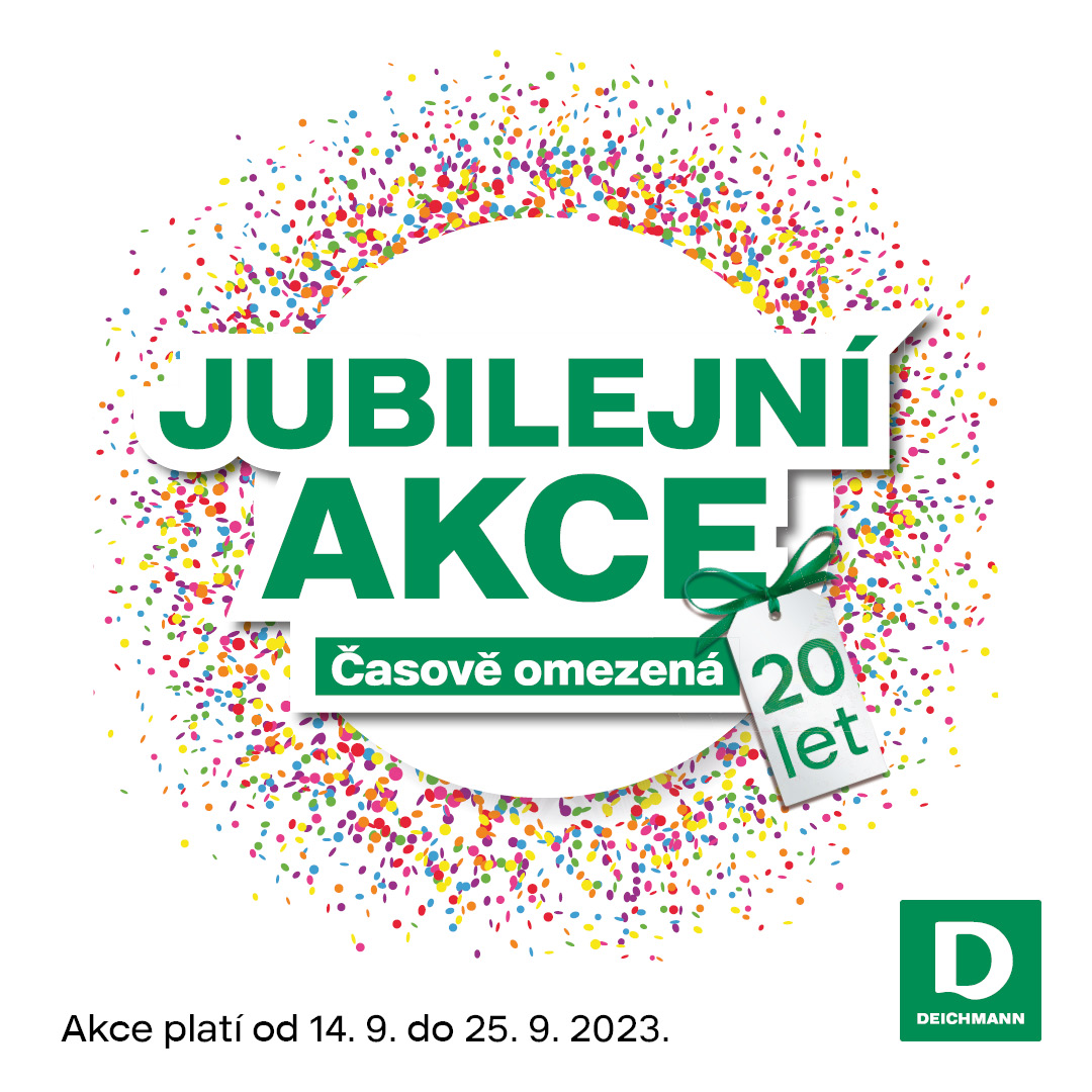 Jubilejní akce v Deichmann