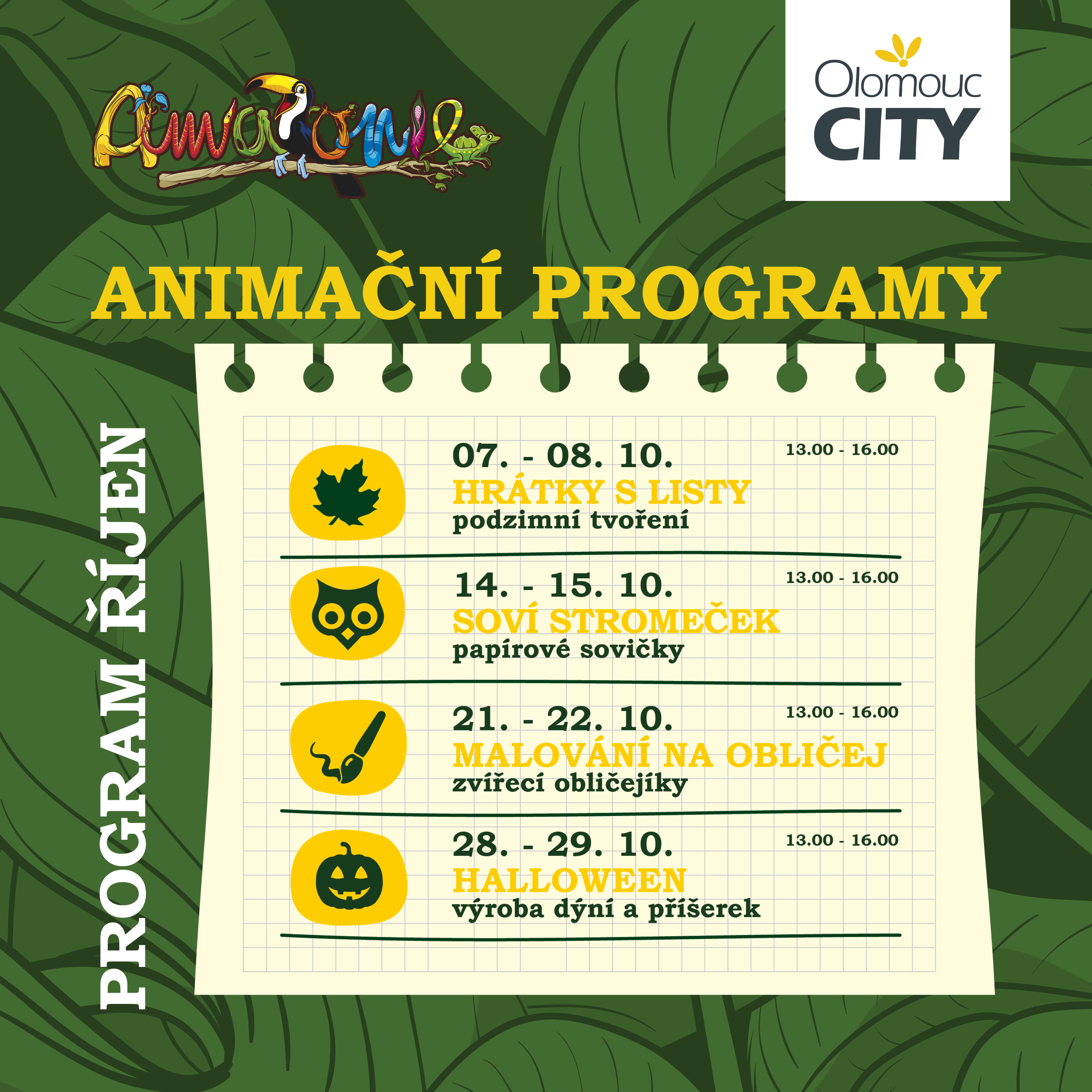 Říjnový program v Amazonii