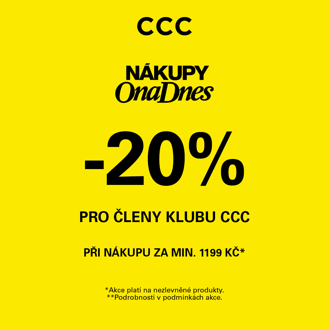 Nákupy Ona Dnes pro členy Klubu CCC! 