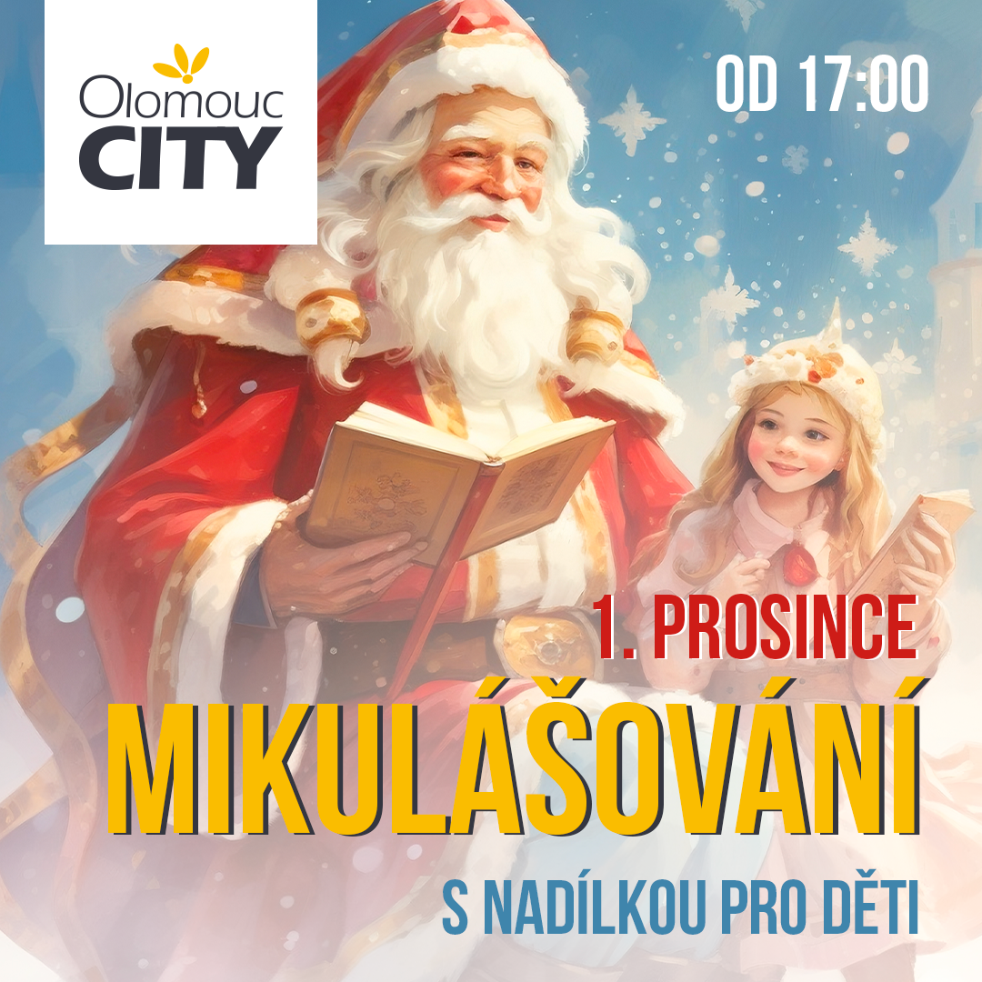 Mikulášování v Olomouc CITY