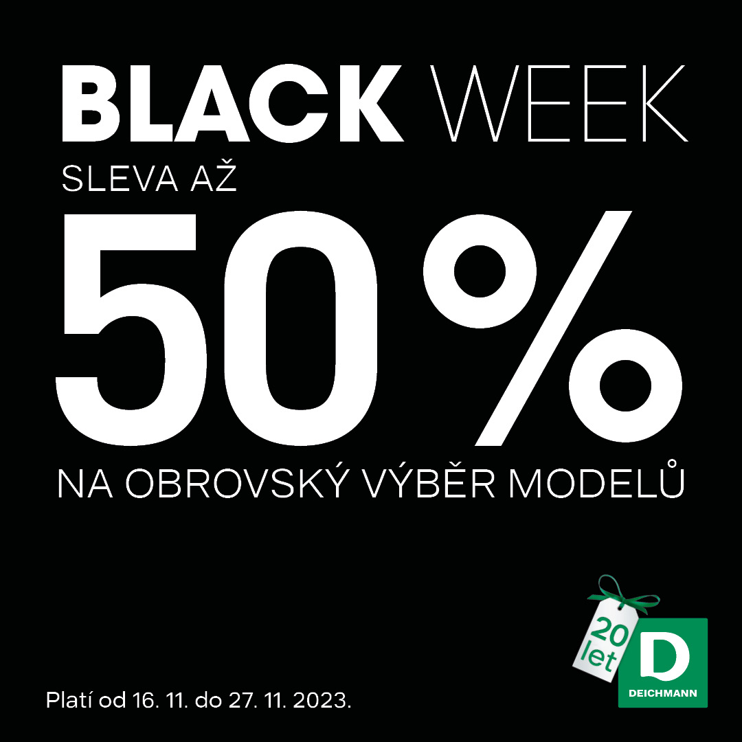 Black Week u Deichmanna