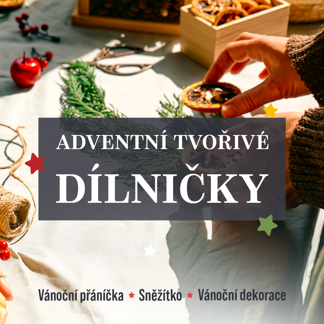 Adventní tvořivé dílničky