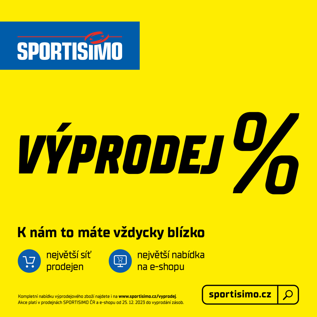 Výprodej v prodejně Sportisimo