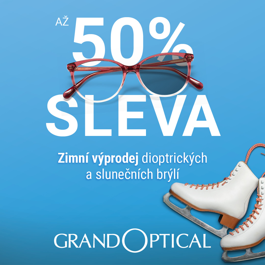 Zimní výprodej v GrandOptical