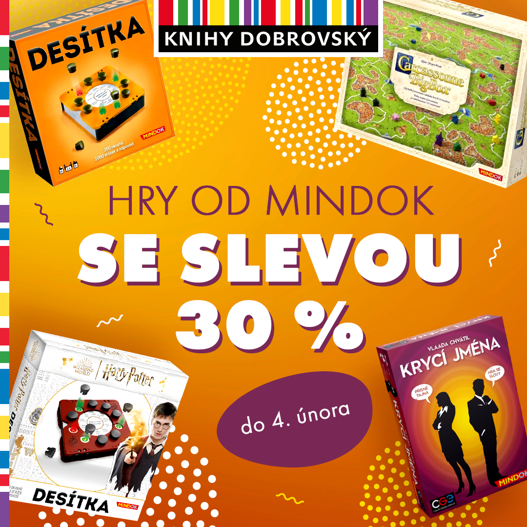 Hry od Mindok s až 30% slevou