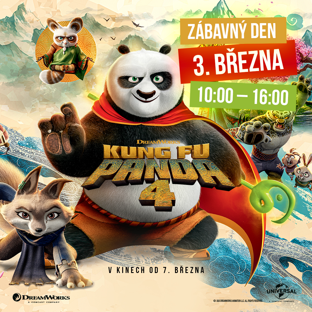 KUNG FU PANDA 4 v Olomouc CITY