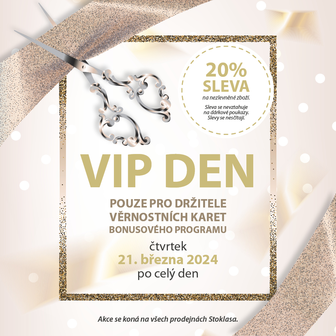 VIP den v prodejně Stoklasa