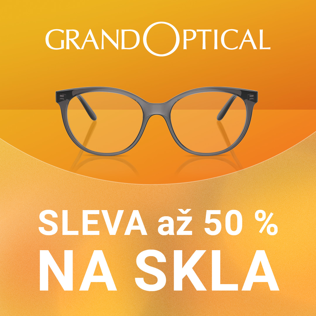 Sleva na brýlová skla v GrandOptical!