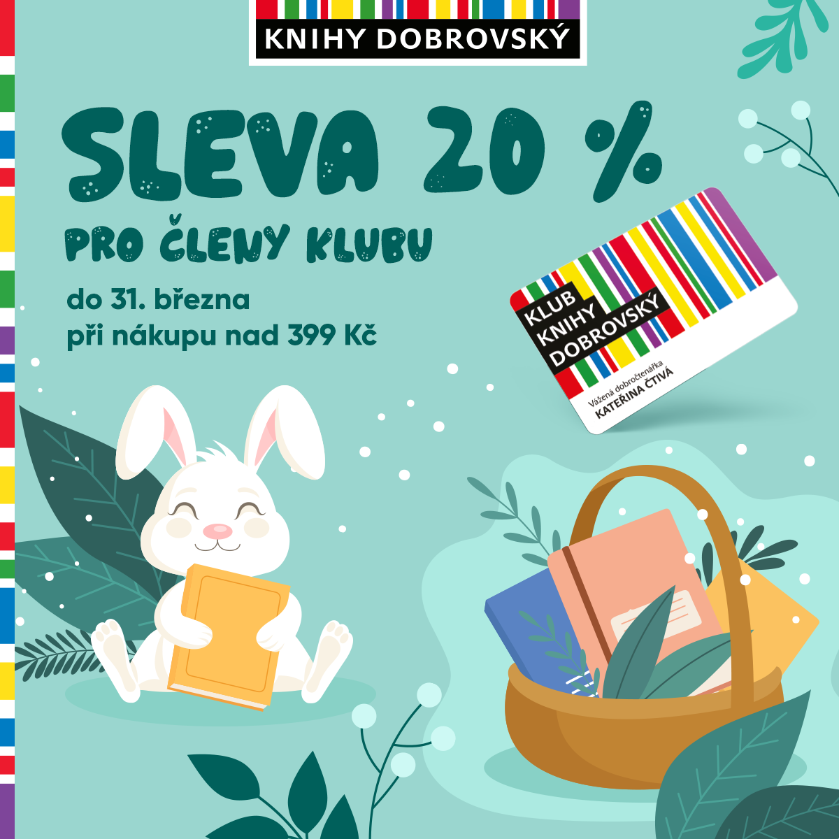 Velikonoční sleva v Knihy Dobrovský