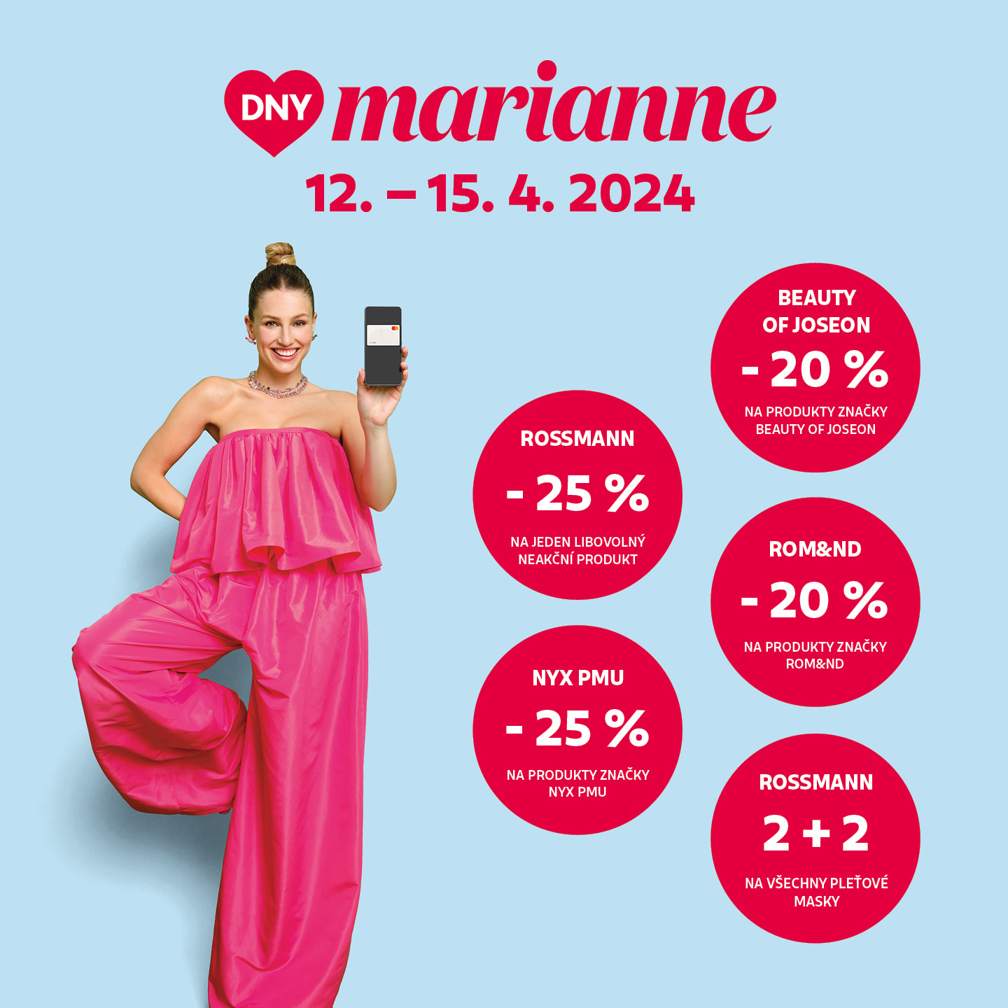 Dny Marianne v Rossmann
