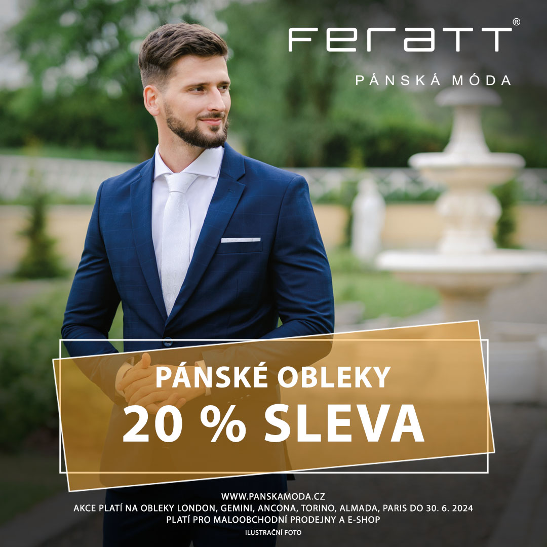 Sleva 20 % ve Feratt Fashion
