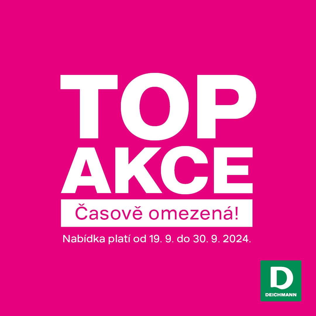 TOP akce u Deichmanna