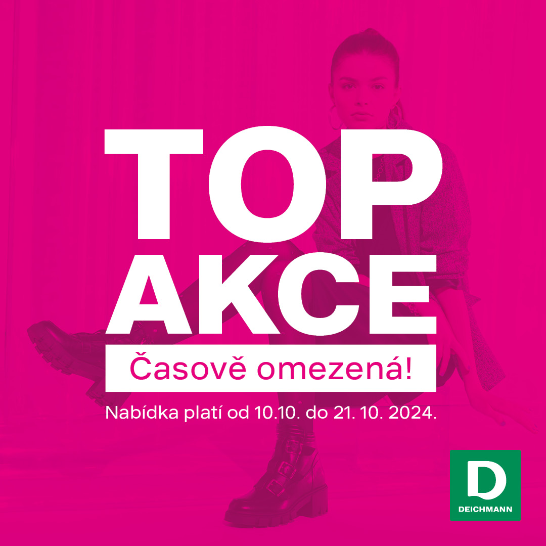 TOP akce u Deichmanna