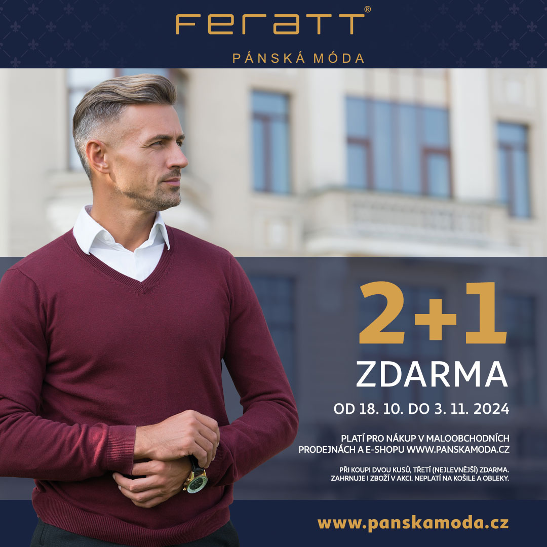 AKCE 2+1 ZDARMA ve FERATT