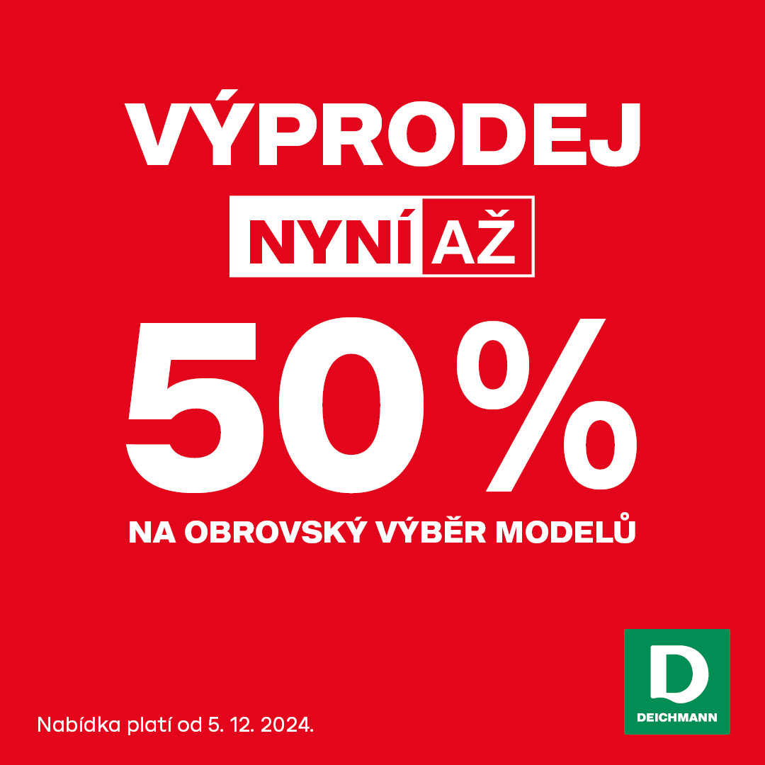 Výprodej u Deichmanna