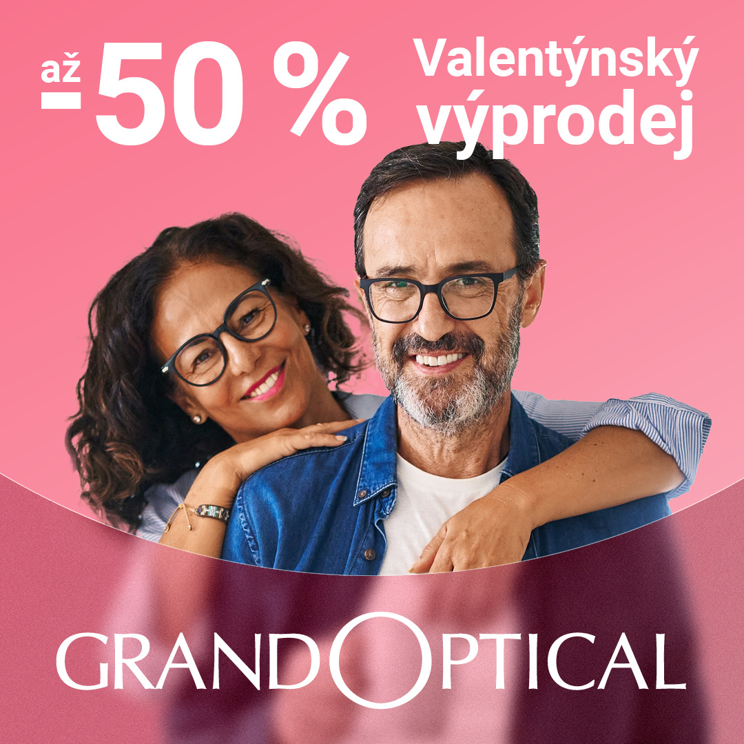 Valentýnský výprodej v GrandOptical!