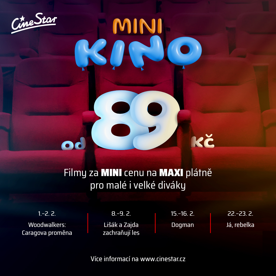 Únorové MINI kino v multikině CineStar