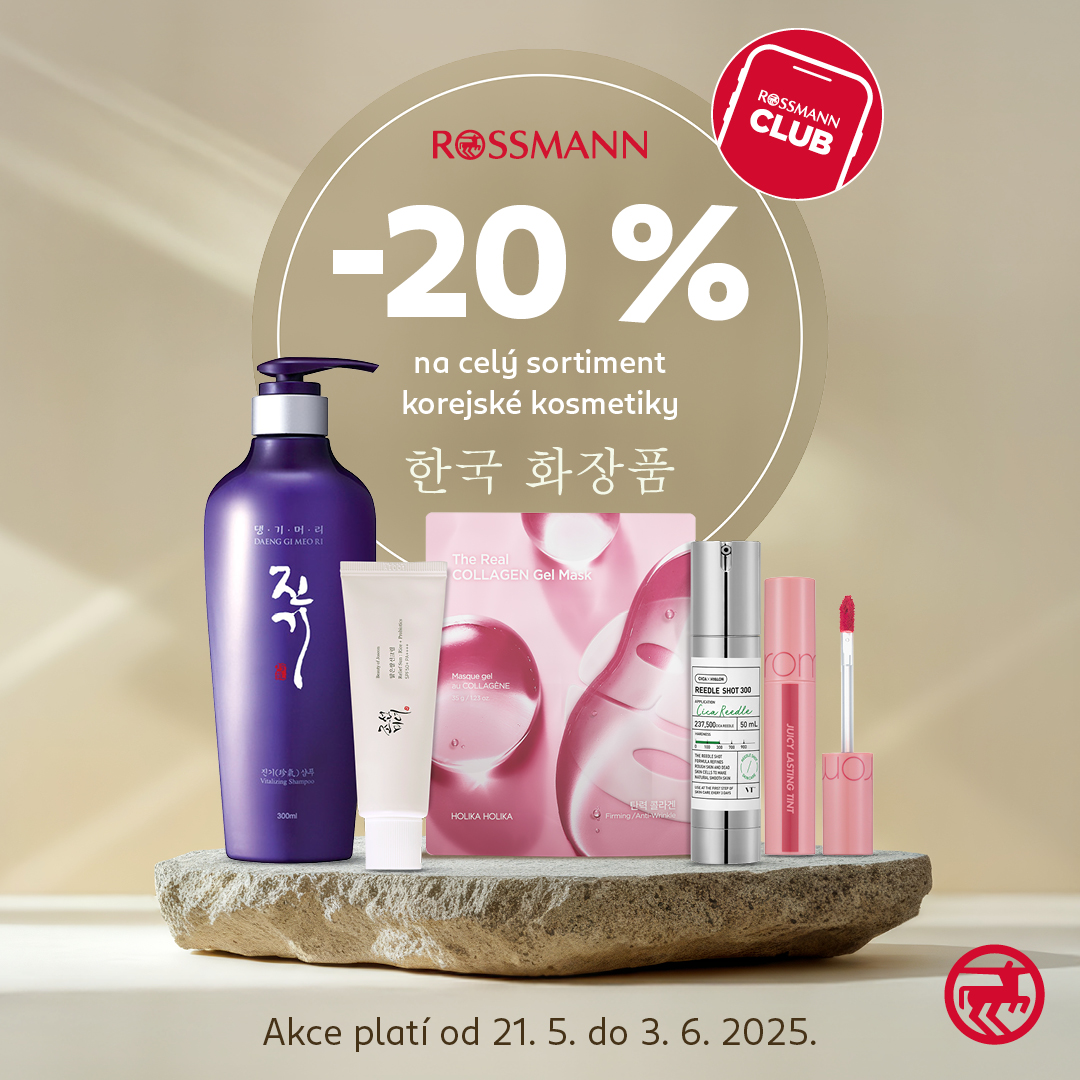 20% sleva v Rossmann