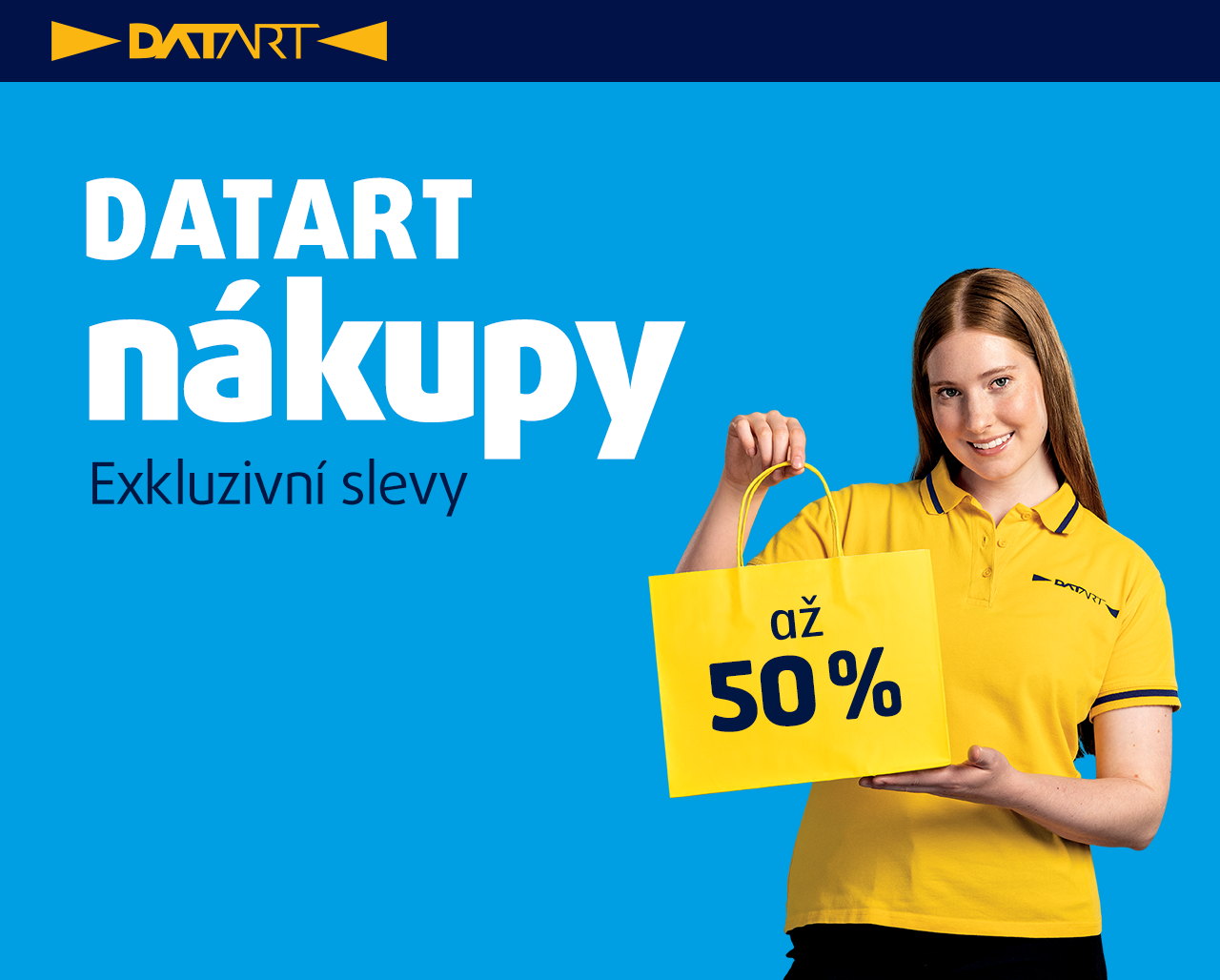 DATART nákupy s až 50% slevami