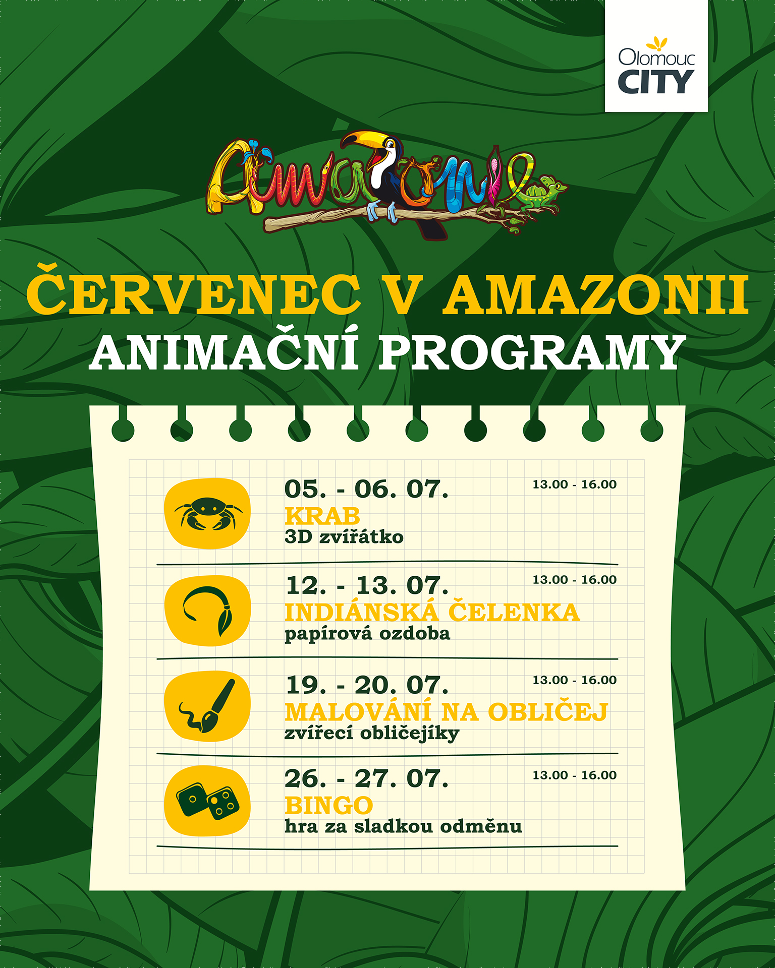 Červencová Amazonie