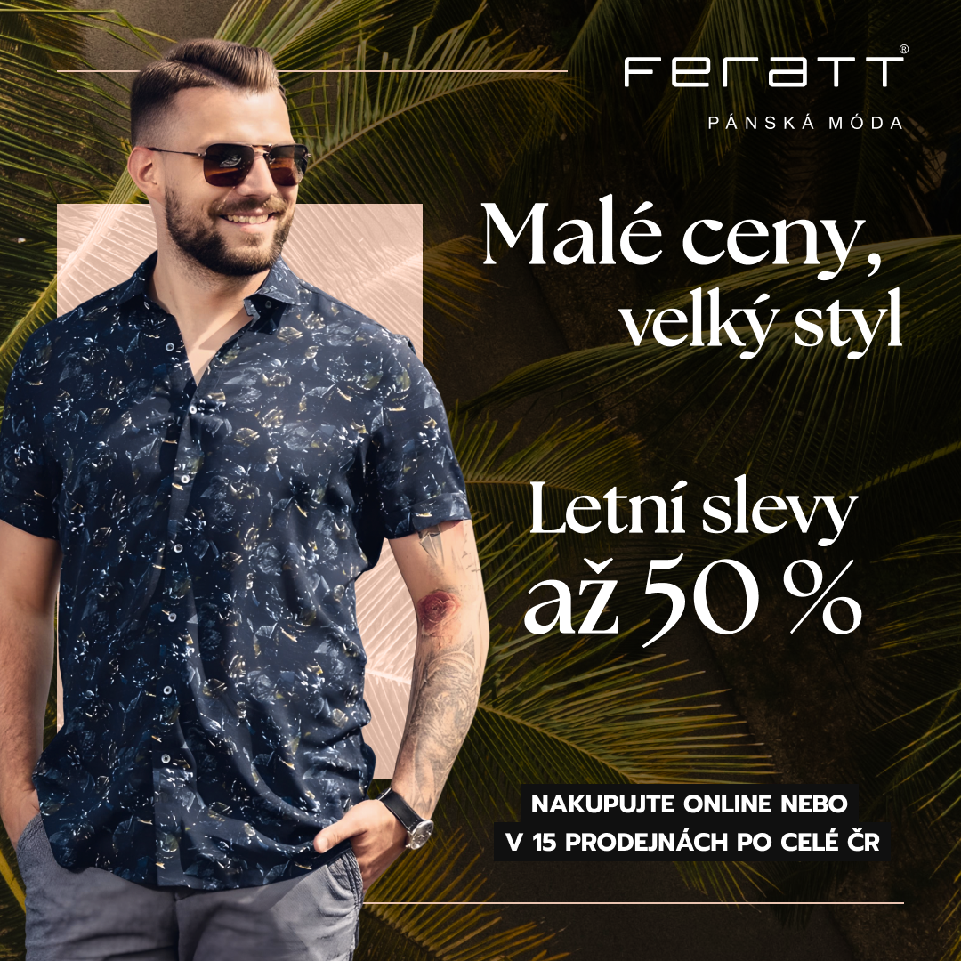 Letní slevy až 50 %