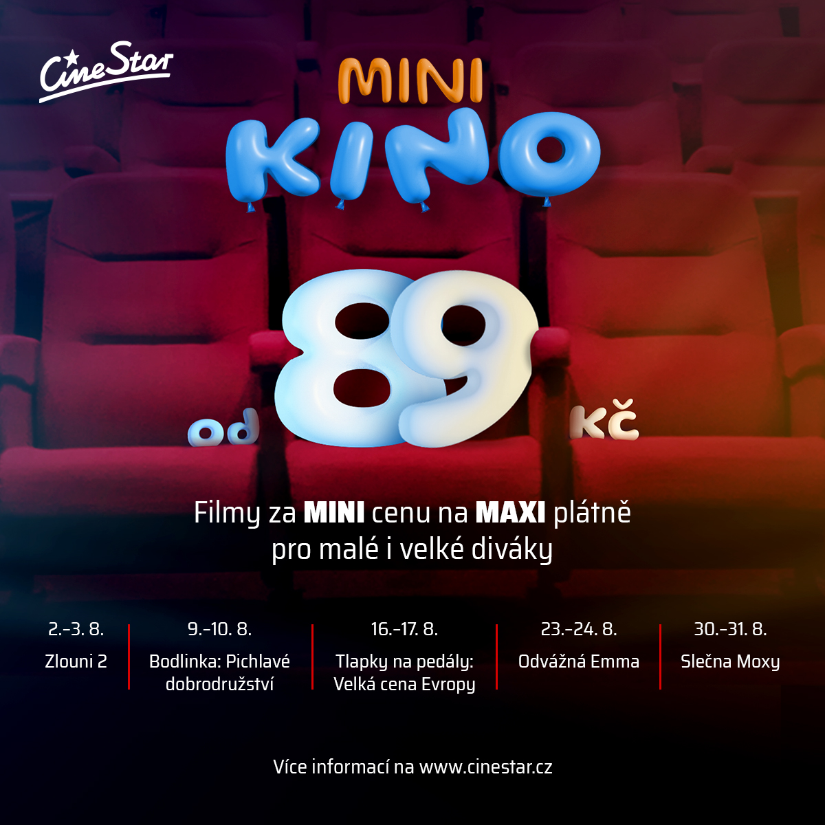 Srpnové MINI kino