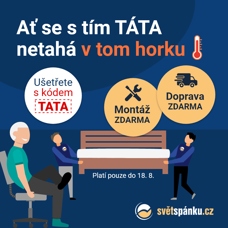 Přivezeme, vyneseme a smontujeme úplně ZDARMA