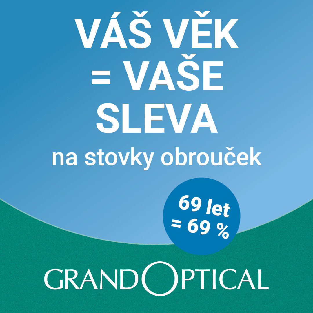 Sleva podle věku je zpět!
