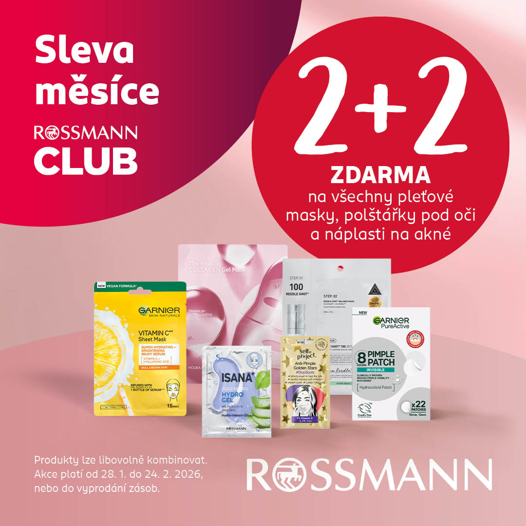 2+2 na pleťové masky