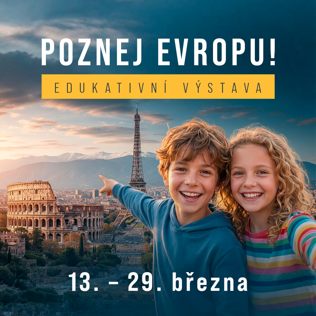 Interaktivní výstava Poznej Evropu v Olomouc CITY