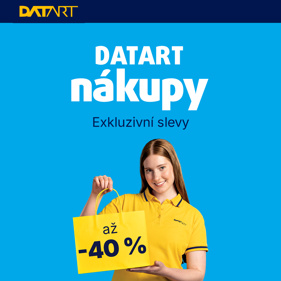 Datart nákupy jsou tady!