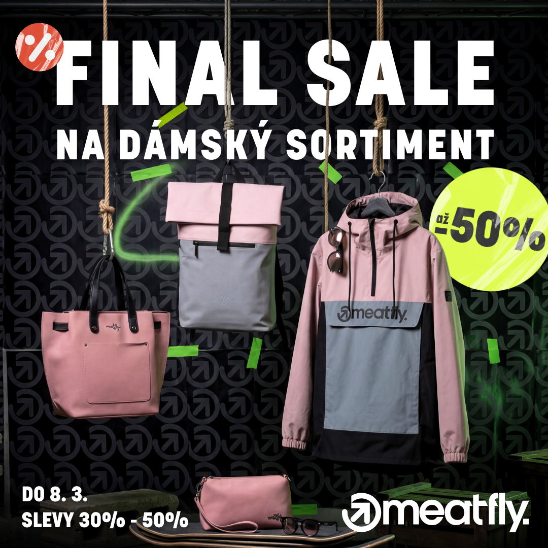 Sleva na dámský sortiment v Meatfly