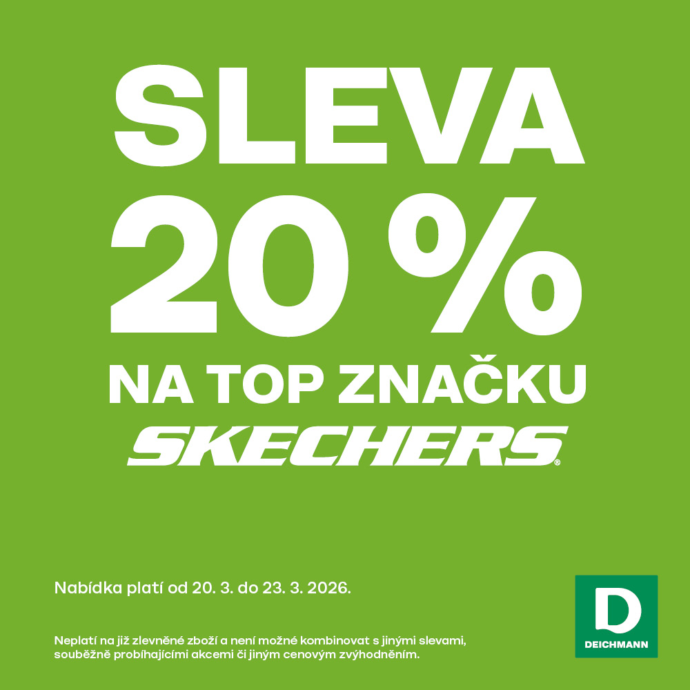 20% sleva na Skechers
